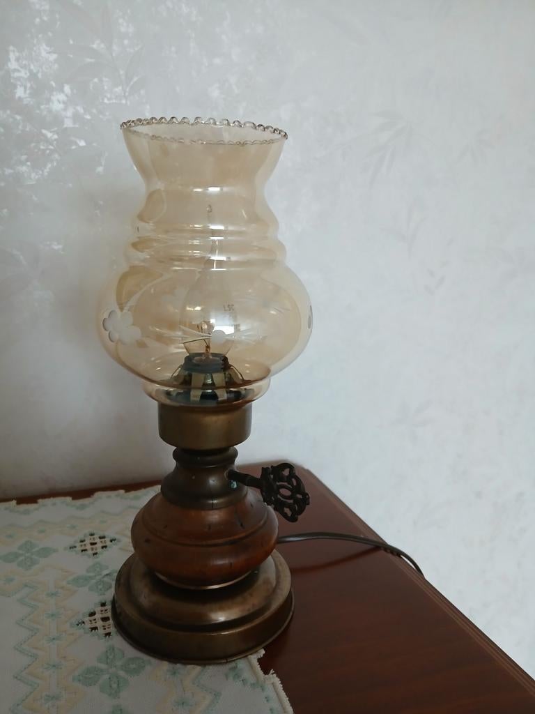Elektrisch olielampje, Antiek en Kunst, Ophalen of Verzenden