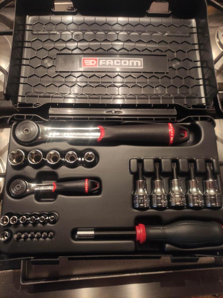 FACOM RSX.427AP Torx doppendoos 1/4 - 1/2" (26 st.), Ophalen of Verzenden, Nieuw