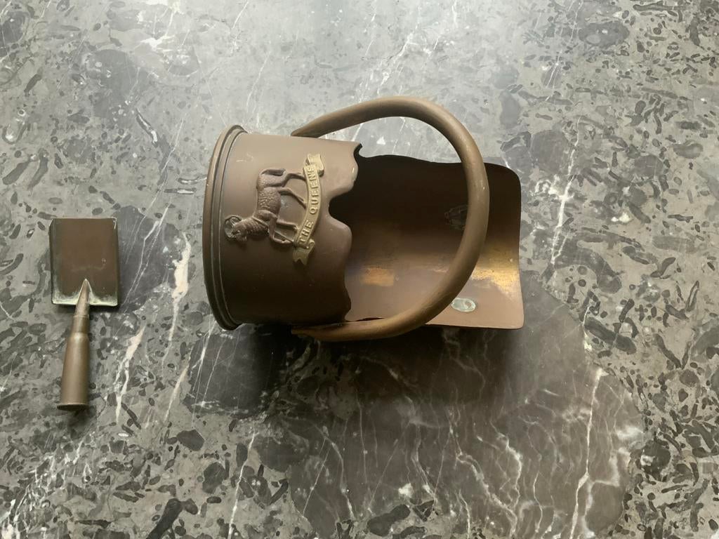 Trench Art Kolenkit met schep - WOI, Verzamelen, Militaria | Algemeen, Ophalen of Verzenden, Landmacht
