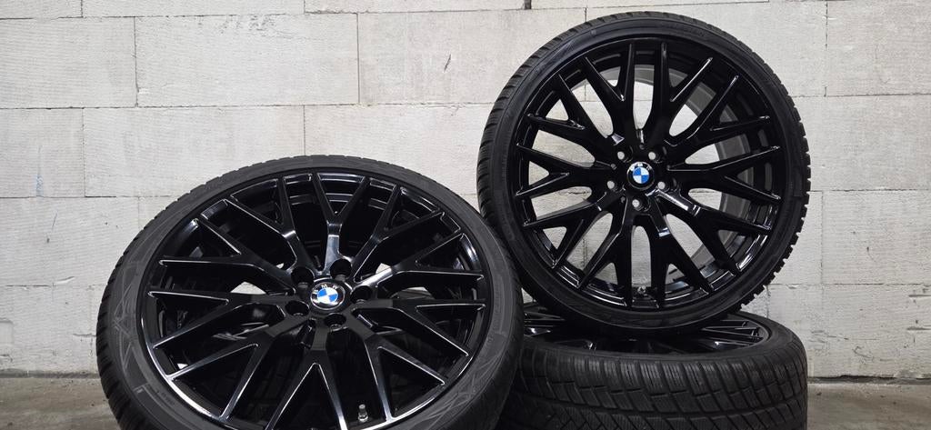 20" BMW 636 G30 G31 5-serie orig velgen winterbanden 7.5mm, Banden en Velgen, V, Personenwagen, V