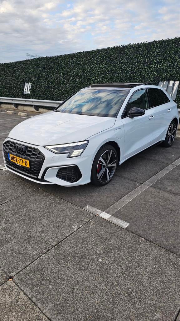 Audi A3 45 Tfsi e Phev S-tronic 2021 Wit Pano, Auto's, 4 cilinders, Wit, USB, 149 pk