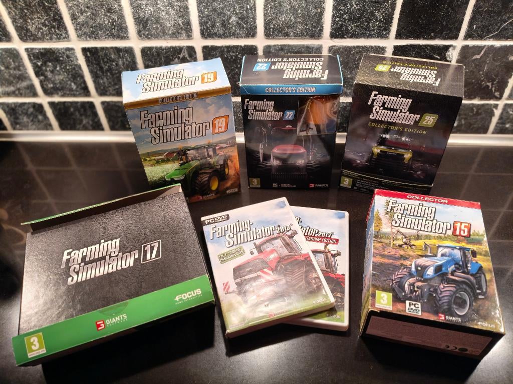 Farming Simulator '25 '22 '19 '17 '15 '13 ( Verzameling), Online, Ophalen of Verzenden, Zo goed als nieuw, Simulatie