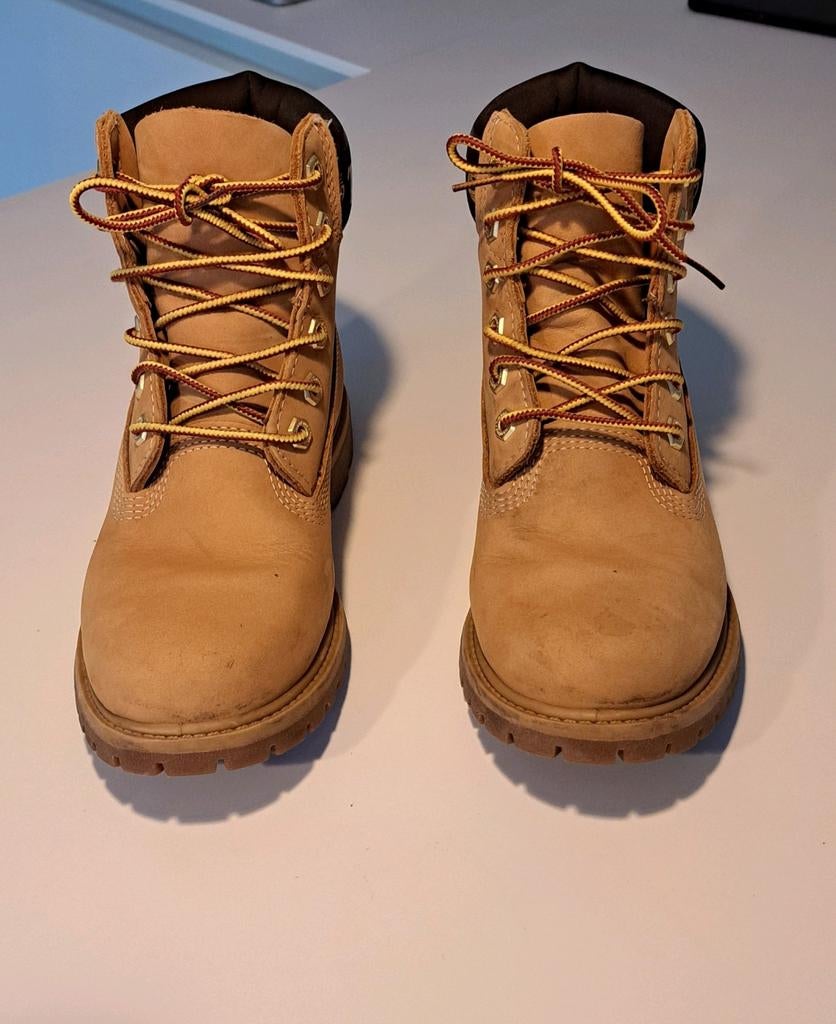 Timberland boots maat 36, Kleding | Dames, Schoenen, Geel, Ophalen of Verzenden, Zo goed als nieuw, Timberland