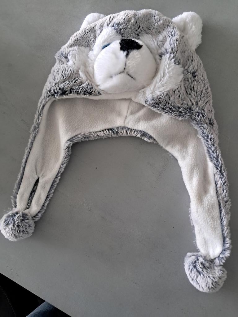 Schattige muts met dierenoren voor kinderen, Kinderen en Baby's, Babykleding | Mutsen, Sjaals en Wanten, Maat 62, Jongetje of Meisje
