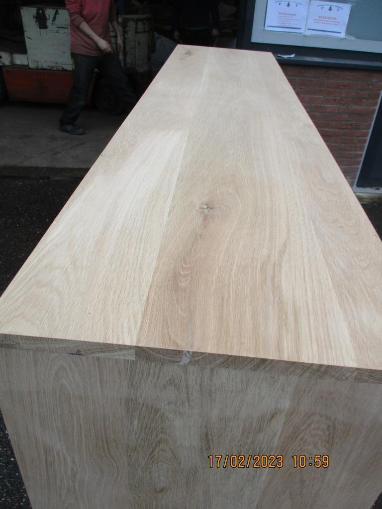 eiken panelen diverse dikte mogelijk tot 4 meter mogelijk, Ophalen, Nieuw, Hout, 50 tot 100 mm