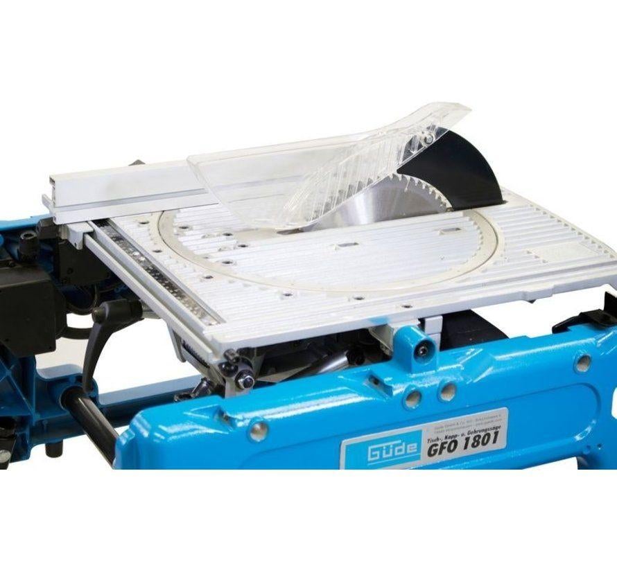 Gude GFO 1801 Flipover zaagtafel/afkortzaag 1800 Watt!!!, Ophalen, 70 mm of meer, Nieuw, Afkortzaag