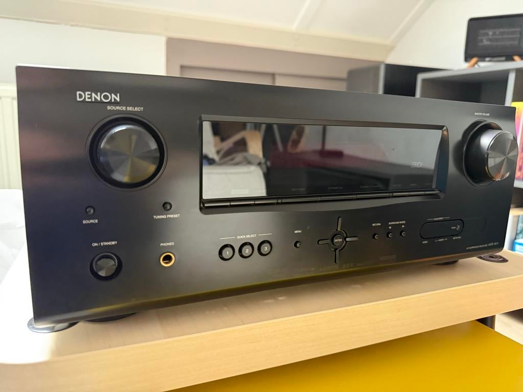 Denon AVR-1611 Receiver - Zo goed als nieuw!, Audio, Tv en Foto, Versterkers en Receivers, Denon, Ophalen of Verzenden, Zo goed als nieuw