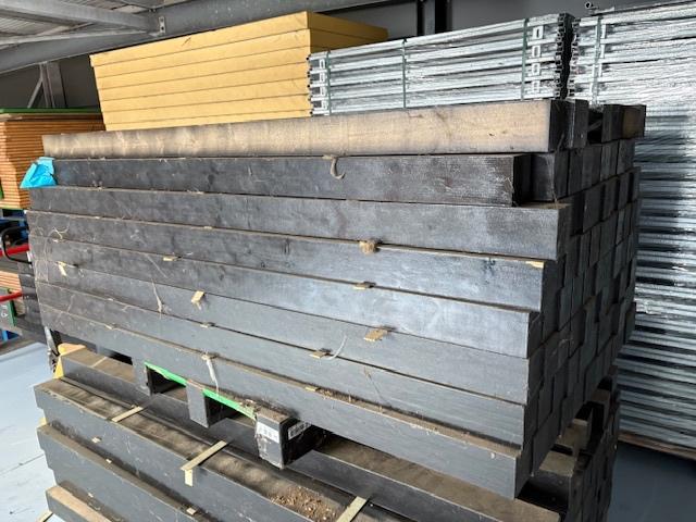 vuren balken zwart gecoat, Ophalen, Nieuw, Balk, Vuren