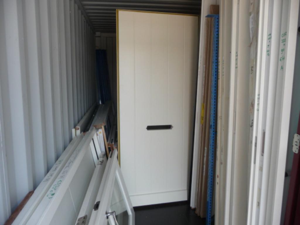Nieuwe voordeur zonder raam 93 x 216 cm zwaar,, Ophalen, 80 tot 100 cm, Nieuw, Buitendeur