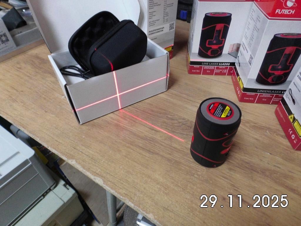 Futech Kruislijnlaser., Doe-het-zelf en Verbouw, -, -, Nieuw, Ophalen of Verzenden