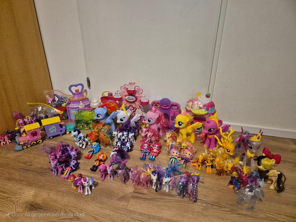 My Little Pony, Kinderen en Baby's, Speelgoed | My Little Pony, Ophalen, Zo goed als nieuw
