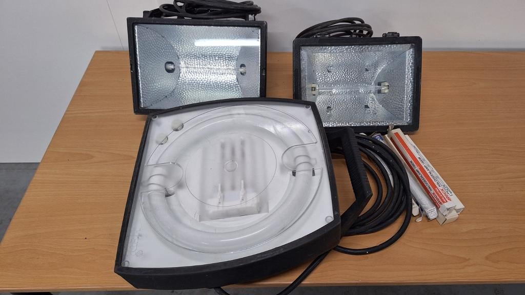 3x bouwlampen 1000w, Doe-het-zelf en Verbouw, Bouwverlichting, Ophalen of Verzenden