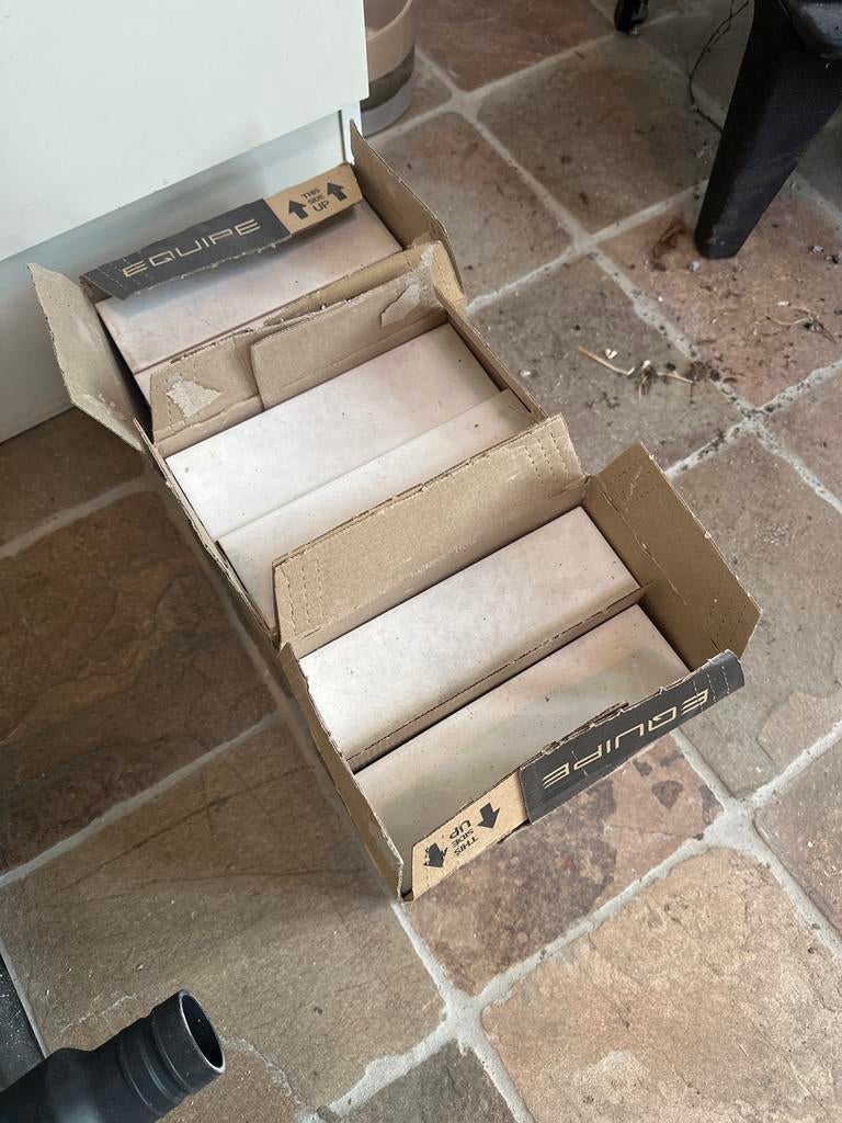 Equipe Hanoi Wit Wandtegels, Ophalen, Nieuw, Minder dan 20 cm, Minder dan 5 m²