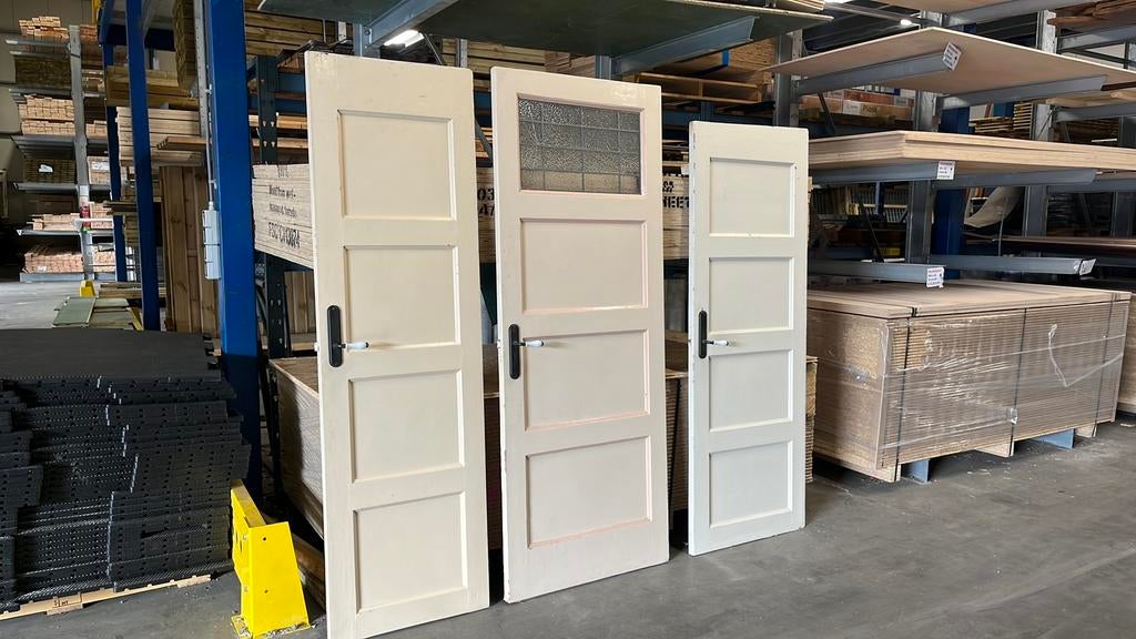 Groot aanbod oude paneeldeuren !!!!!, Tuin en Terras, Palen, Balken en Planken, Ophalen of Verzenden, Zo goed als nieuw, 250 cm of meer