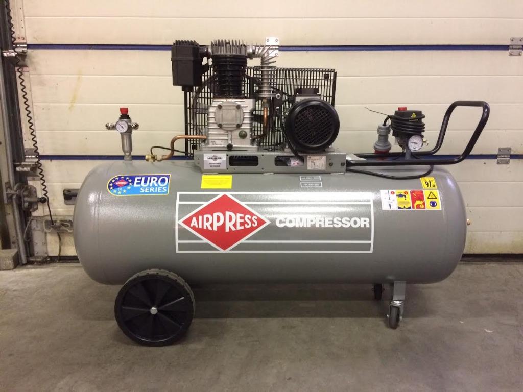 ACTIE AIRPRESS HK600-200 4PK COMPRESSOR, Nieuw, Mobiel, 10 bar of meer, 100 liter of meer
