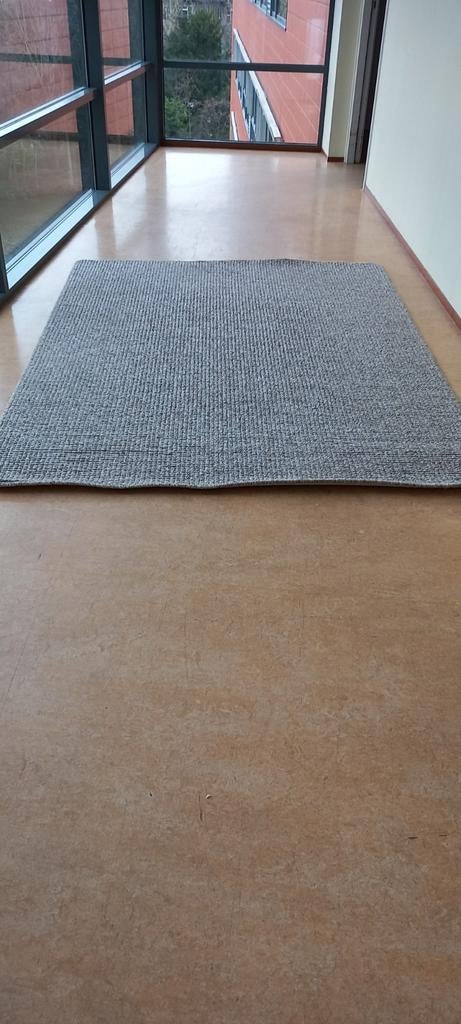 Zgan vloerkleed, Beige, Ophalen of Verzenden, Zo goed als nieuw, Minder dan 10 m²