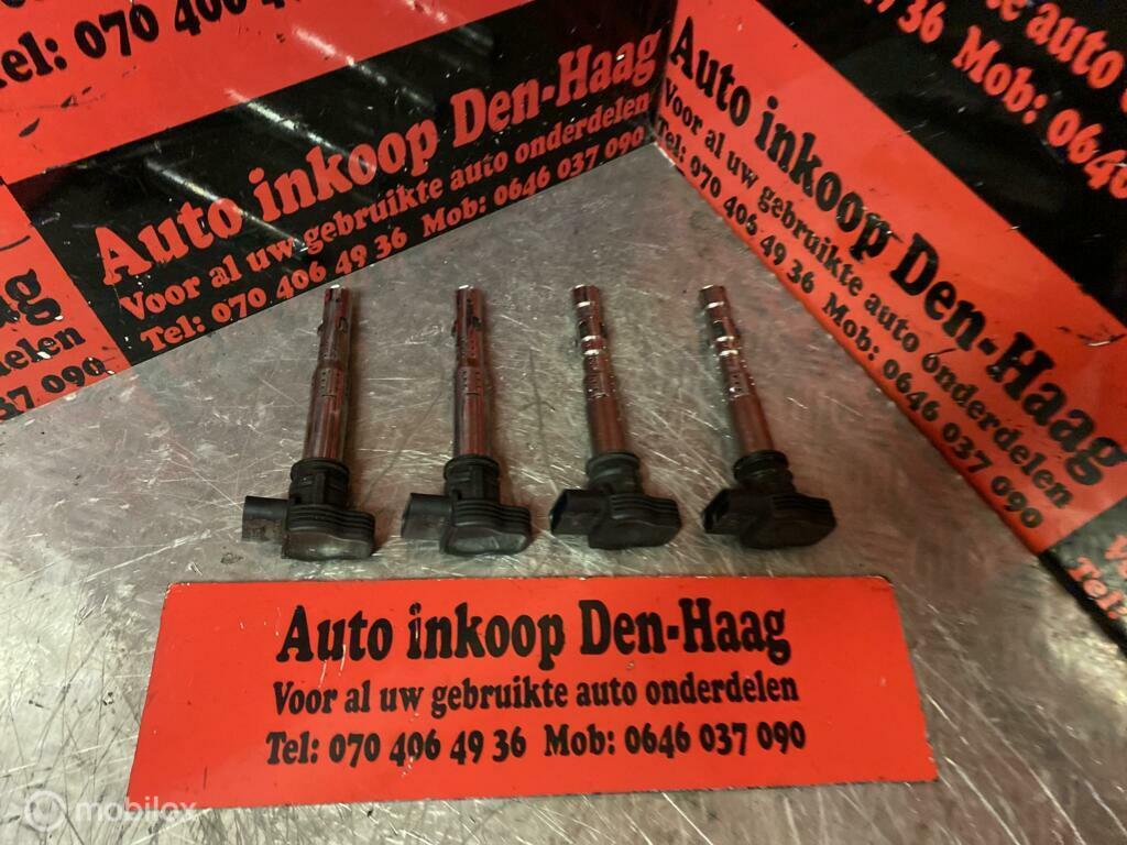 VW Golf 5 Seat Audi ('03-'08) 2.0 FSI Bobine - 07K905715F, Ophalen of Verzenden, Gebruikt