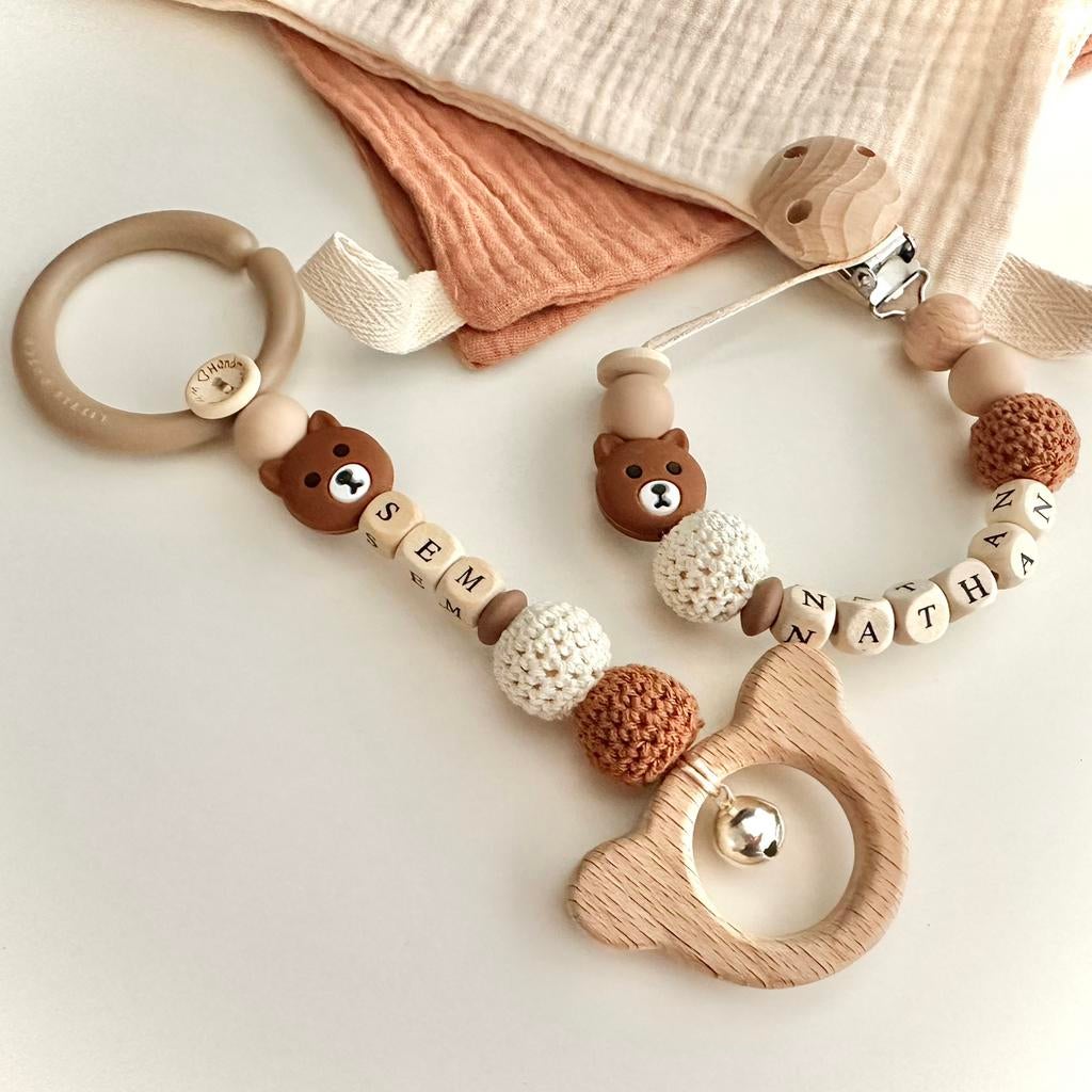 Speenkoord maxicosihanger wagenspanner babygym tashanger ed, Ophalen of Verzenden, Nieuw