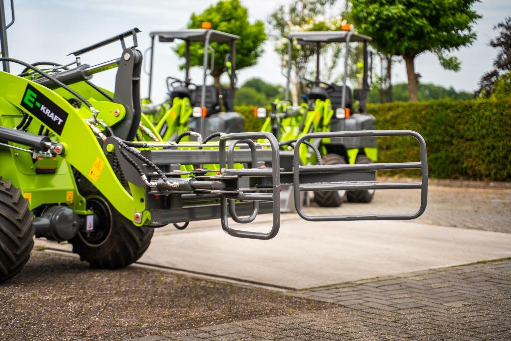 puinbak shovel wiellader balenklem mestgreep grasvork, Ophalen, Wiellader of Shovel