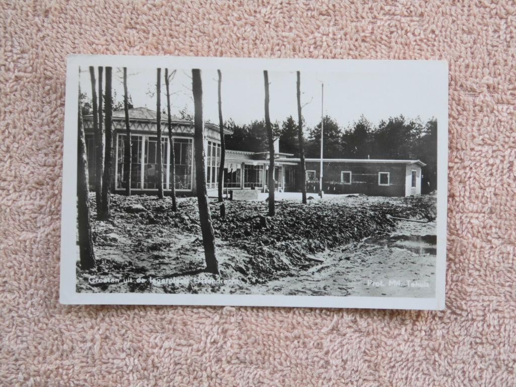 Ossendrecht, Legerplaats / Militair tehuis, Ophalen of Verzenden, 1940 tot 1960, Ongelopen, Noord-Brabant