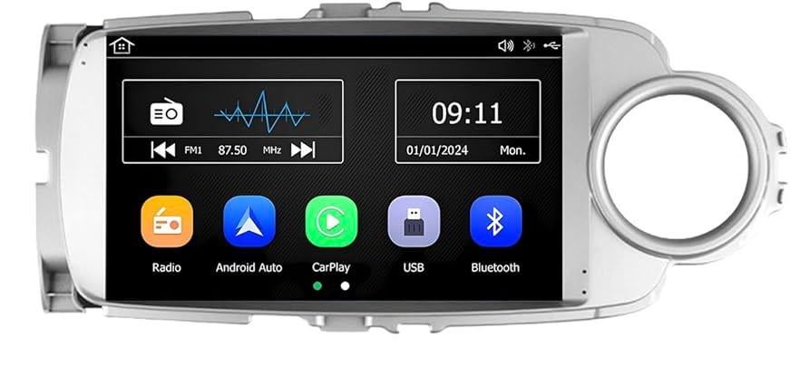 Toyota Autoradio – CarPlay & Android Auto + Camera, Ophalen of Verzenden, Nieuw