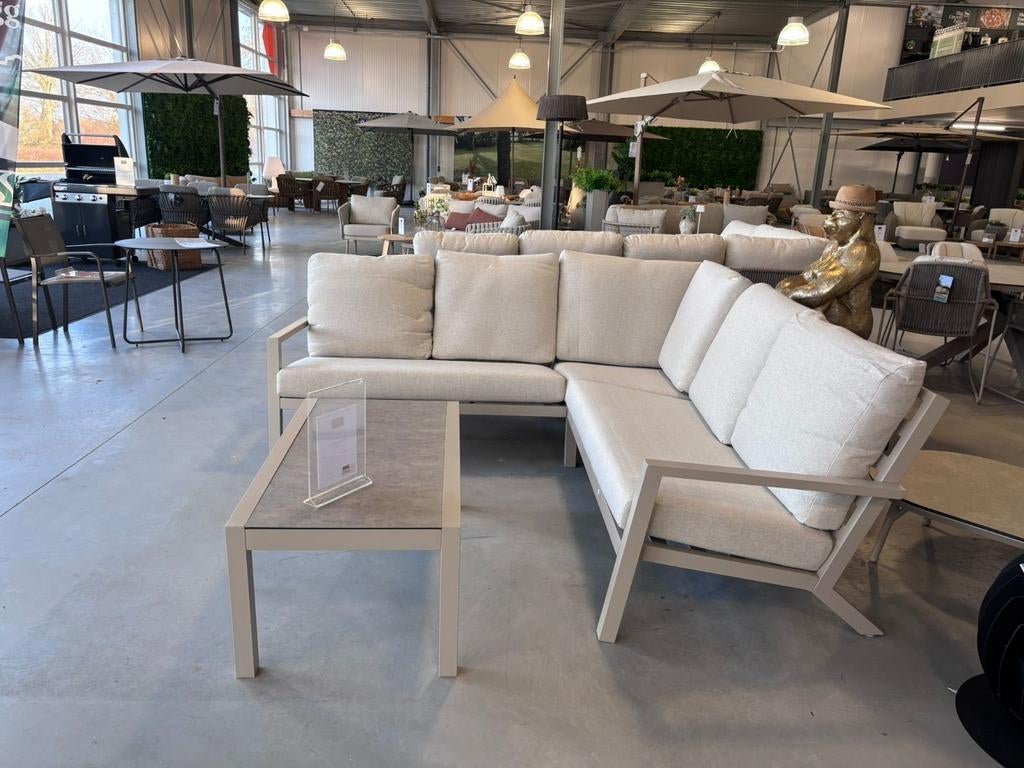 Nieuwe Tierra Outdoor Tuinset - Direct Leverbaar!, 4 zitplaatsen, Kunststof, Nieuw, Ophalen of Verzenden
