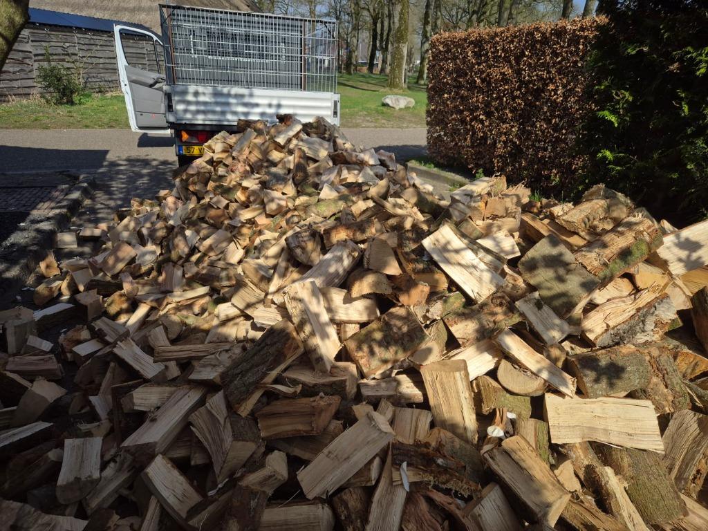 stookmix brandhout EIKEN ES ELS gratis thuisbezorgd, 6 m³ of meer, Ophalen of Verzenden, Eikenhout, Blokken