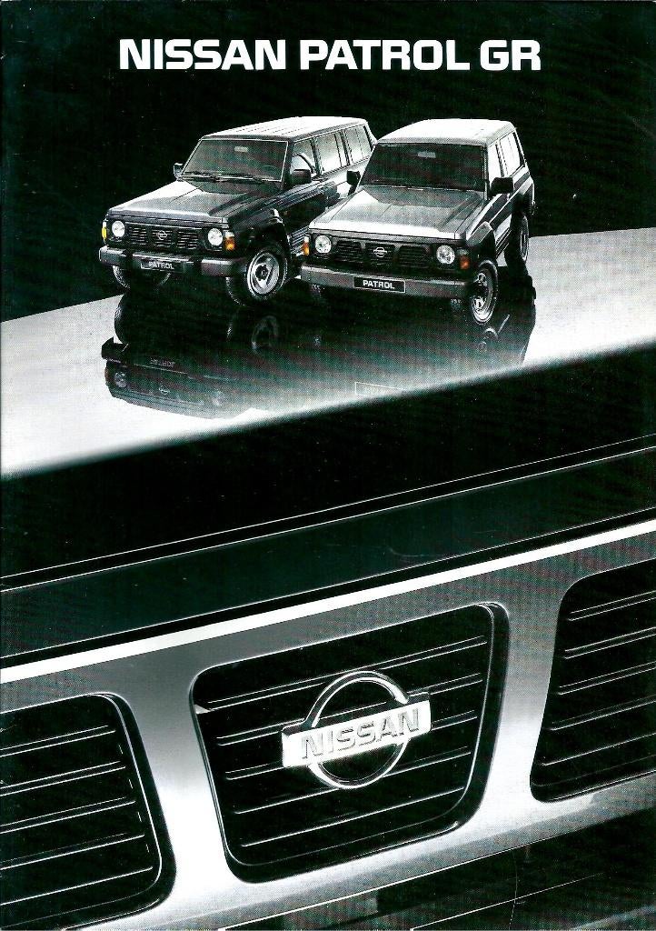 Folder Nissan Patrol GR 1992, Ophalen of Verzenden, Gelezen, Nissan
