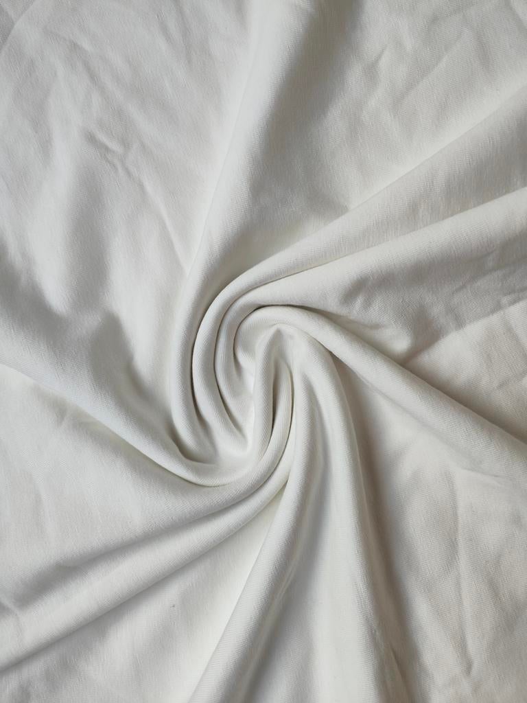 Katoen stof zachte tricot jersey uni lap, 120 cm of meer, Nieuw, Ophalen of Verzenden, Katoen