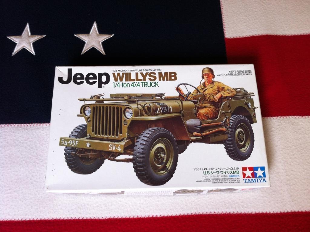 tamiya 35219 U.S. Jeep Willys MB 1/35, 1:32 tot 1:50, Nieuw, Ophalen of Verzenden, Italeri