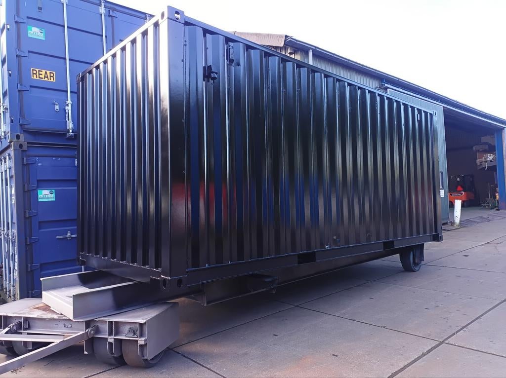 Evenementen Containers met Verkoopluiken bar container, Ophalen