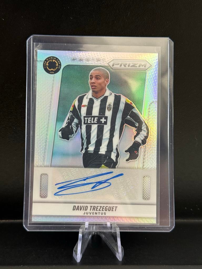 David Trezeguet Auto /99 Panini Club World Cup, Verzamelen, Ophalen of Verzenden, Zo goed als nieuw, Buitenlandse clubs, Spelerskaart