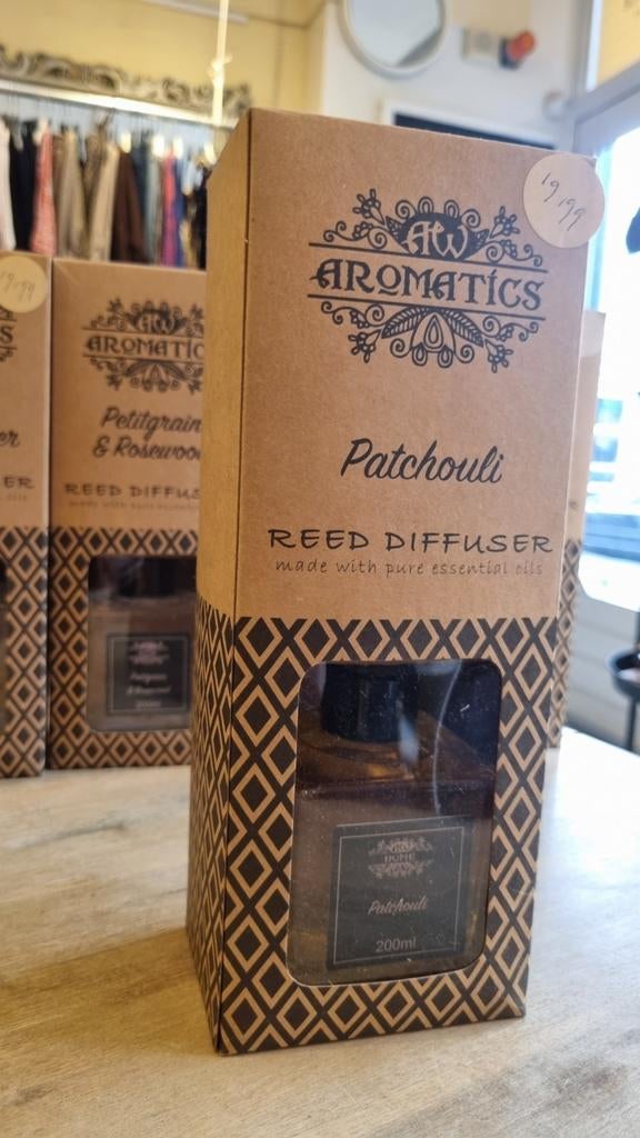 Aromatics Patchouli Geur Diffuser 200ml, Ophalen of Verzenden