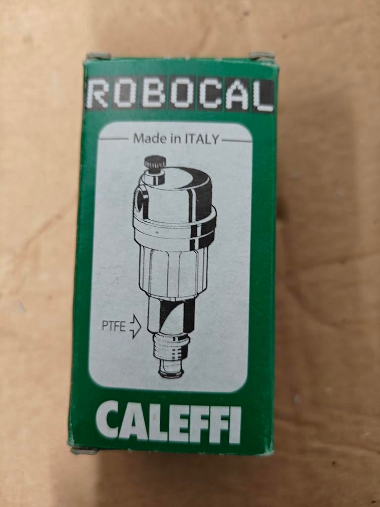 Robocal Caleffi Ontluchter - Nieuw in Doos, Doe-het-zelf en Verbouw, Verwarming en Radiatoren, Nieuw, Minder dan 30 cm, Minder dan 60 cm