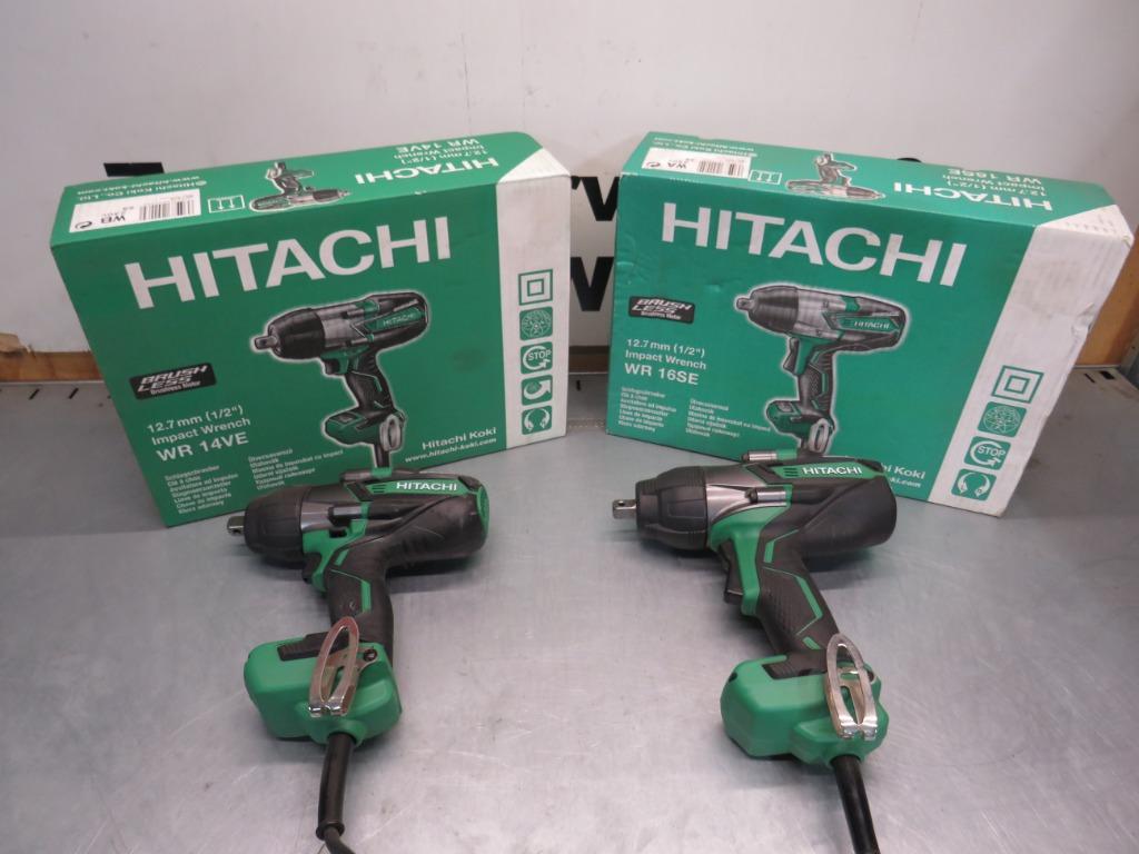 HiKOKI WR14VE  WR16SE Slagmoeraanzetter Slagmoersleutel, Doe-het-zelf en Verbouw, Nieuw, Zandhaarweg, Hitachi.com, Hikoki