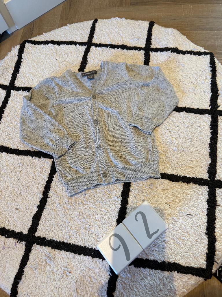 Heel goed grijs Primark baby vest cardigan trui sweater 92, Jongen of Meisje, Trui of Vest, Ophalen of Verzenden, Zo goed als nieuw