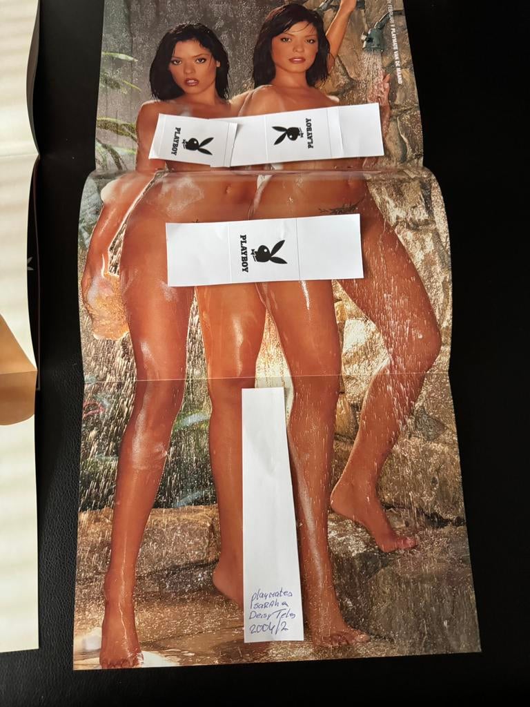 playboy middenposters per stuk 6 euro, Ophalen of Verzenden, 1980 tot heden, Tijdschrift
