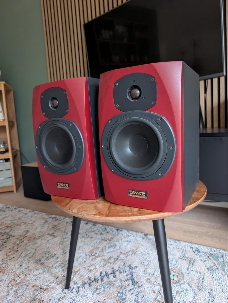 Tannoy Reveal Monitoren + Phonic Max 860 Versterker, Audio, Tv en Foto, Luidsprekers, Gebruikt, 120 watt of meer, Front, Rear of Stereo speakers