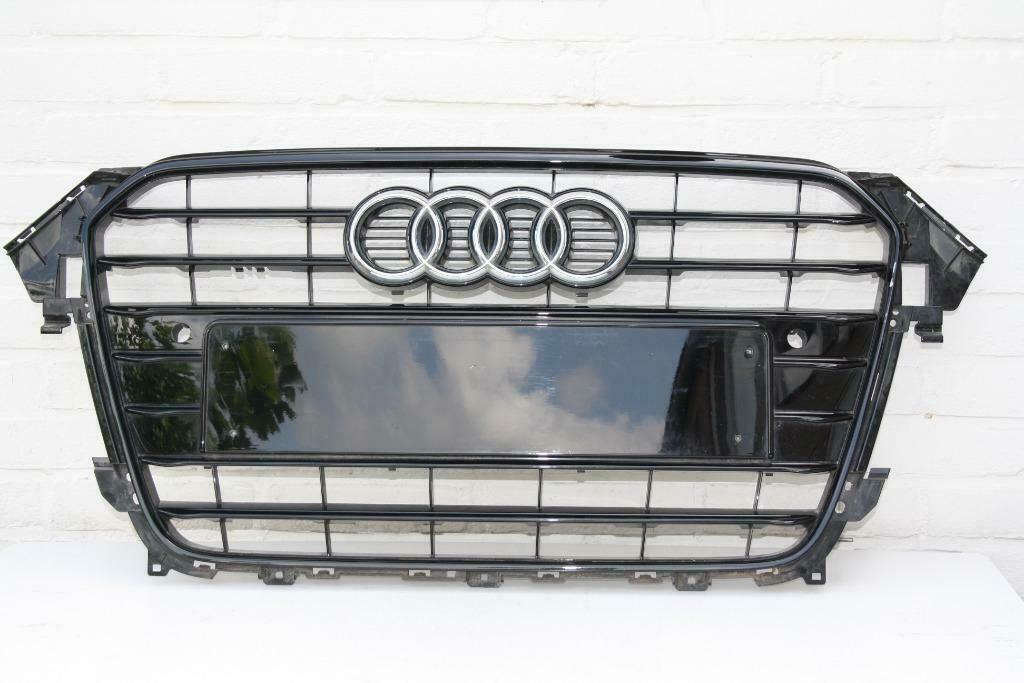 Grill Audi A4 8K0 'zwart lak' + PDC Origineel ! Mooi, Ophalen of Verzenden, Gebruikt, Audi