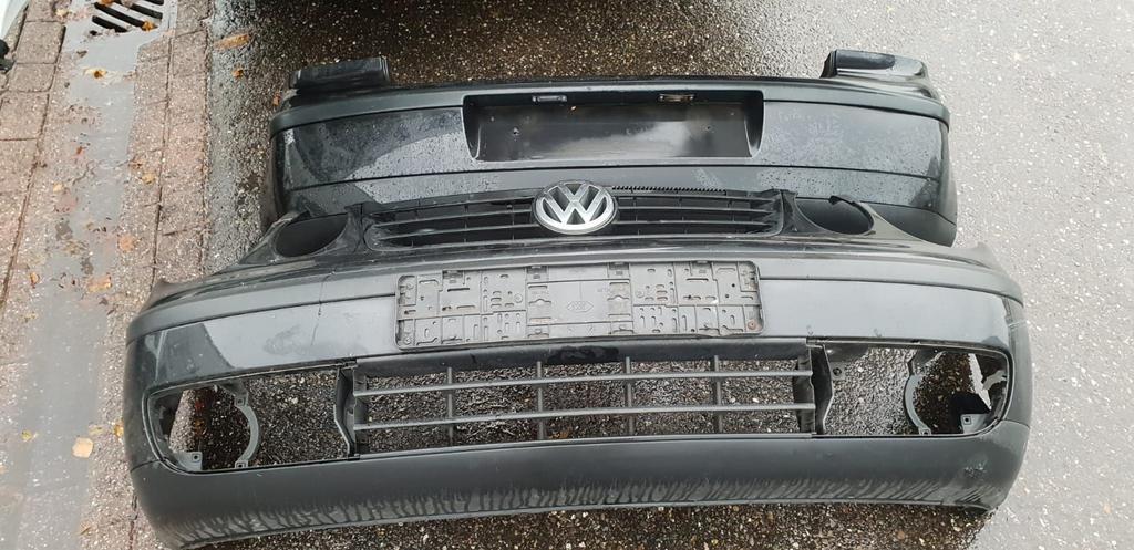 VW POLO VOORBUMPER+ACHTERBUMPER BJ 2002 2005, Auto-onderdelen, Ophalen of Verzenden, Gebruikt, Voor, Bumper