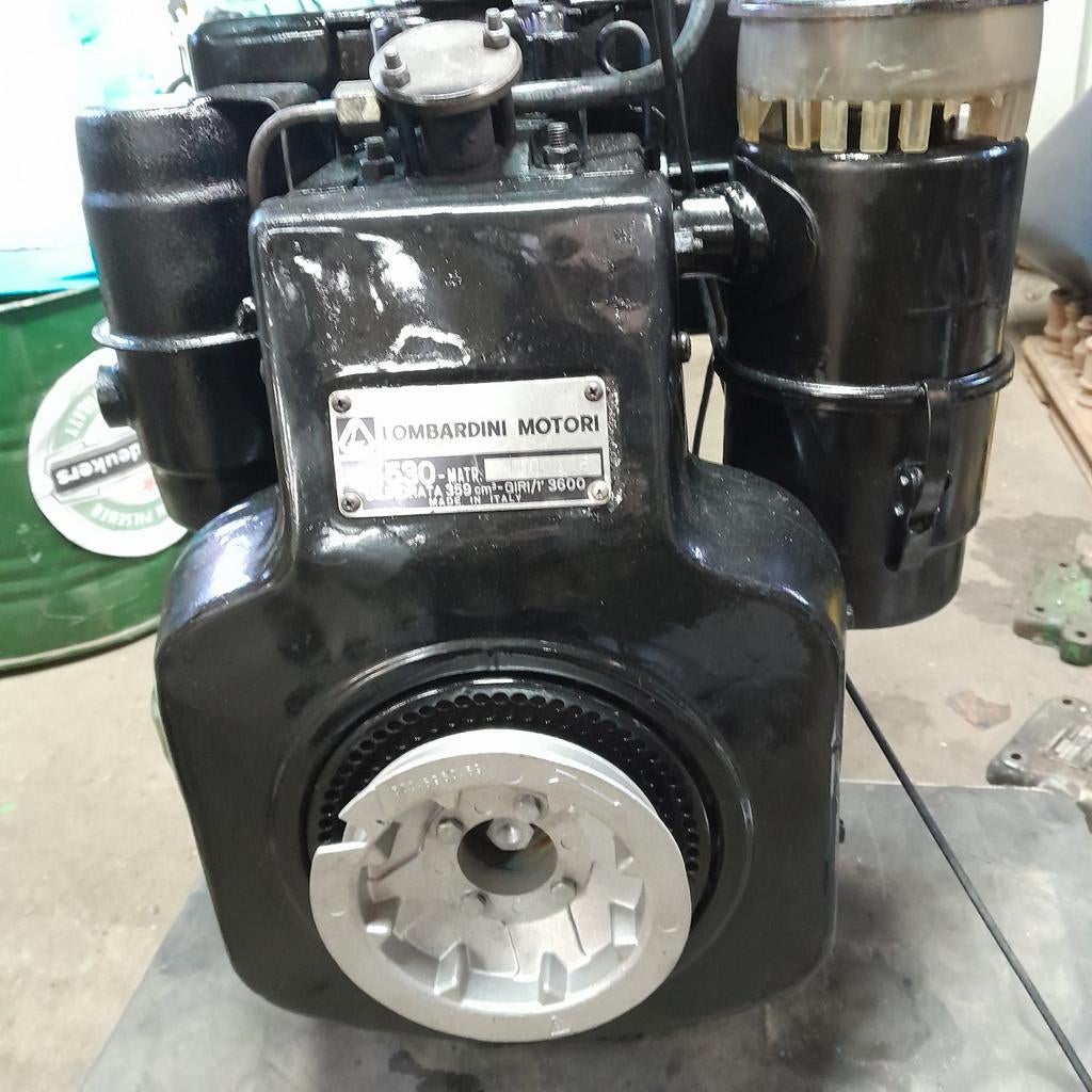 Lombardini Dieselmotor voor Holder E6, Ophalen