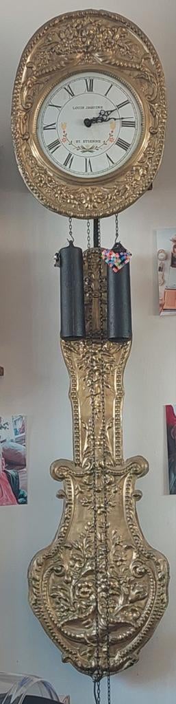 Antieke Louis Jaquine Wandklok, Ophalen