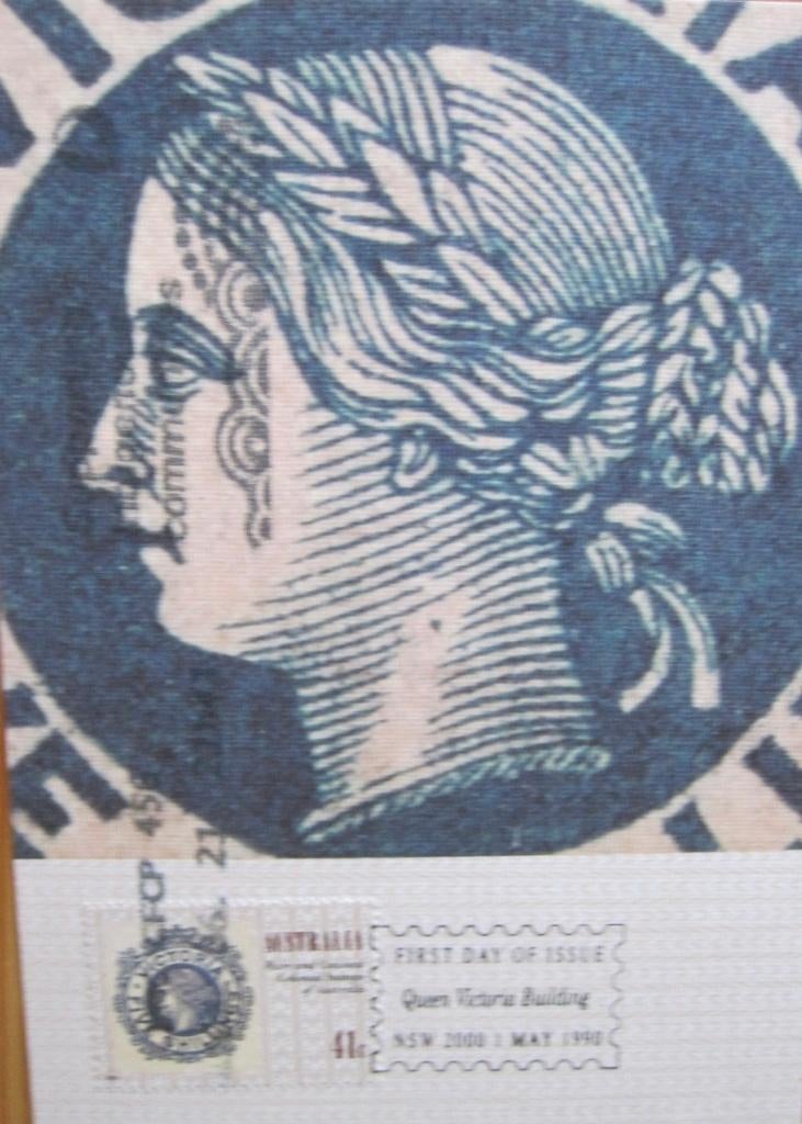maximale of maxi kaart - Australië met postzegel Victoria, Postzegels en Munten, Ophalen of Verzenden, Briefkaart