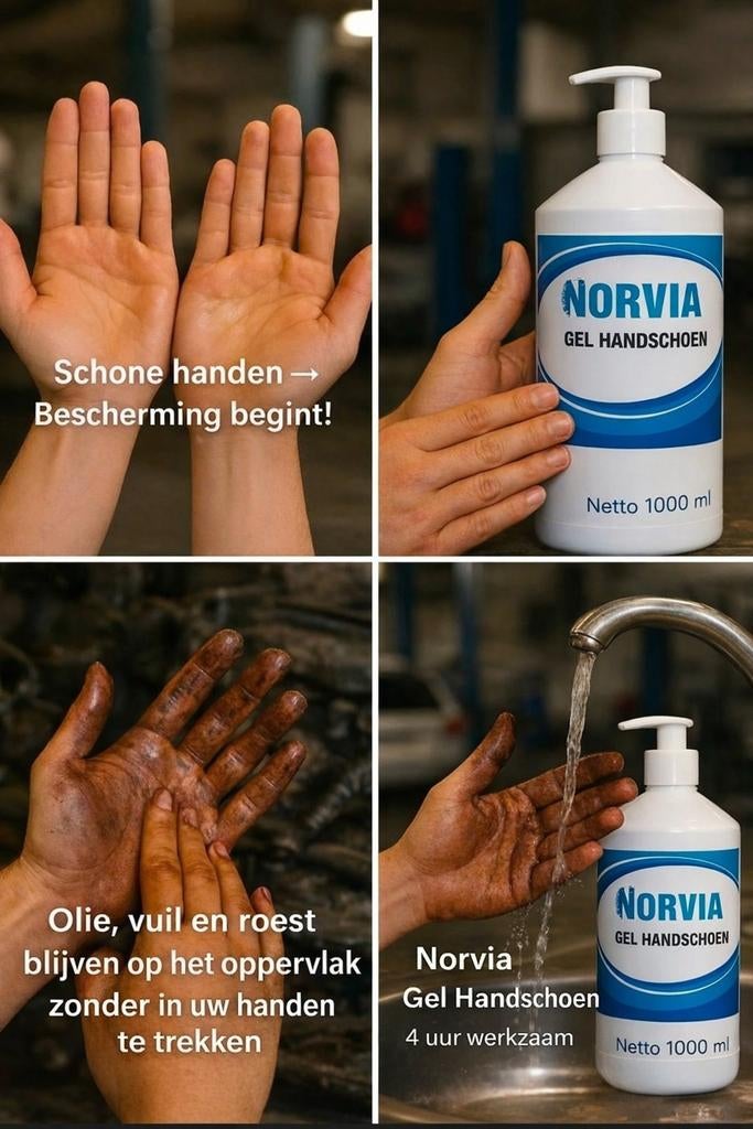 Norvia onzichtbare Handschoen - Bescherming voor je handen!, Ophalen of Verzenden