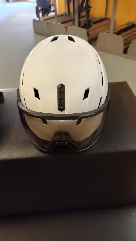 Crivit Skihelm met Geïntegreerde Bril - Zo Goed Als Nieuw, M, Ophalen of Verzenden, Zo goed als nieuw, Crivit