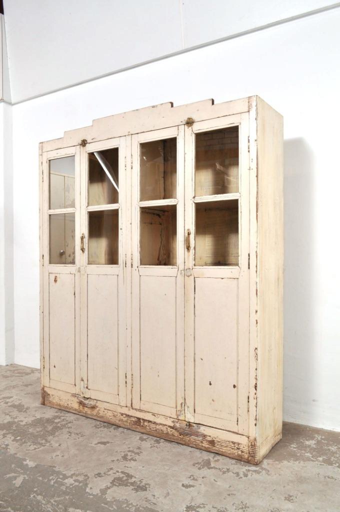 Vintage vitrinekast buffetkast servieskast teak jaren 50, Ophalen of Verzenden, Gebruikt, 25 tot 50 cm, 150 tot 200 cm