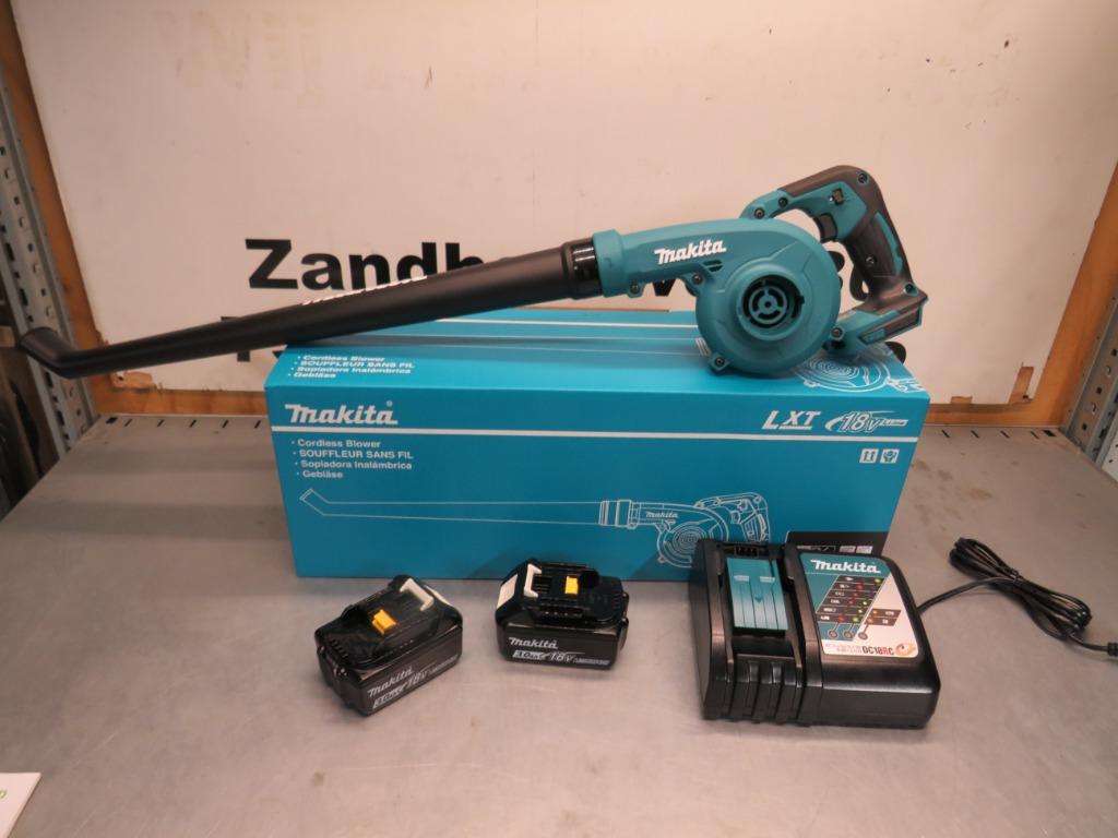 Makita DUB186 18V Li-Ion accu bladblazer incl accus en lader, Doe-het-zelf en Verbouw, Gereedschap | Handgereedschap, Nieuw, Ophalen of Verzenden