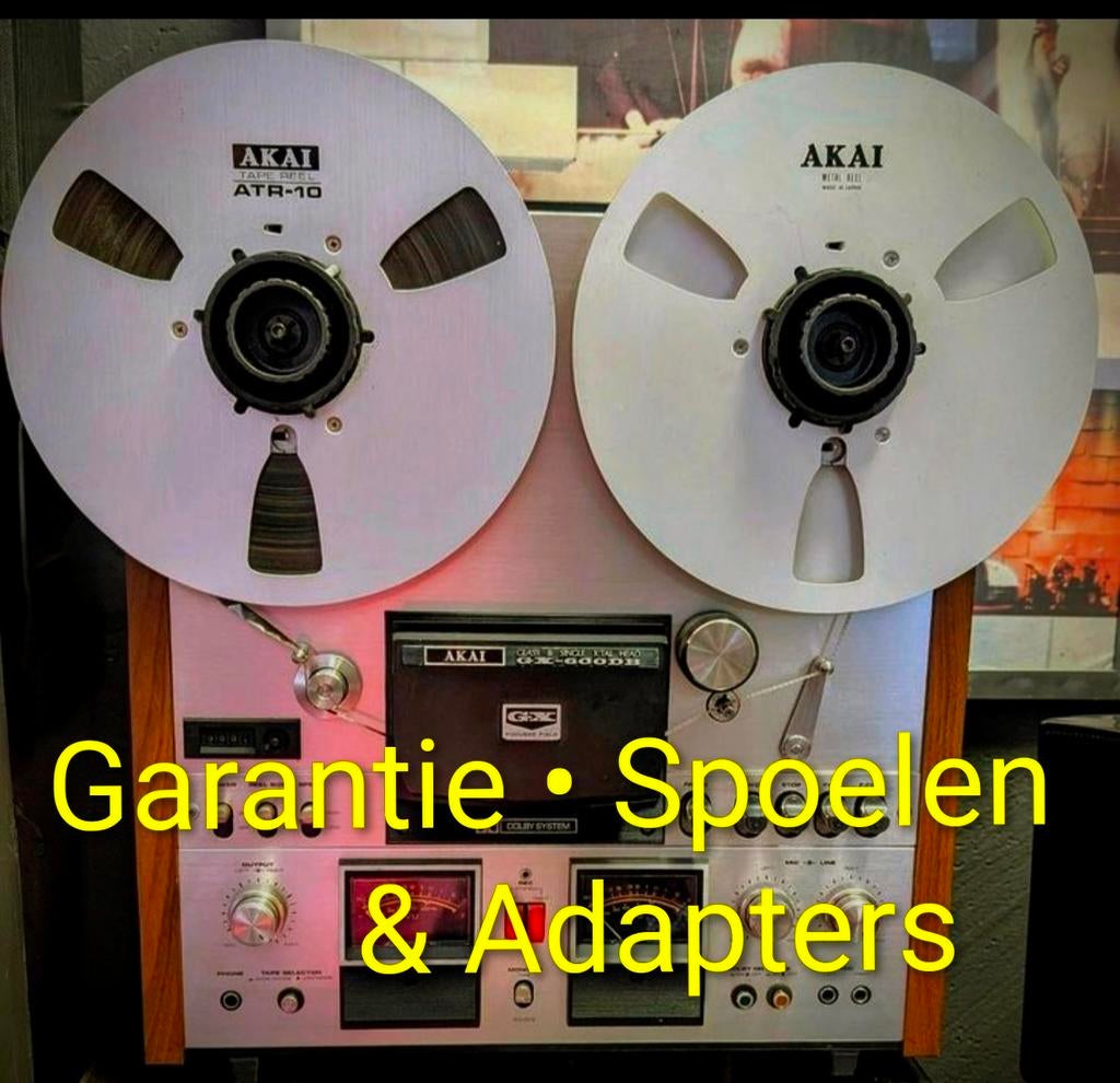 AKAI GX-600DB • GEREVISEERD • GARANTIE • ADAPTERS / SPOELEN, Audio, Tv en Foto, Bandrecorders, Bandrecorder, Met banden, Ophalen