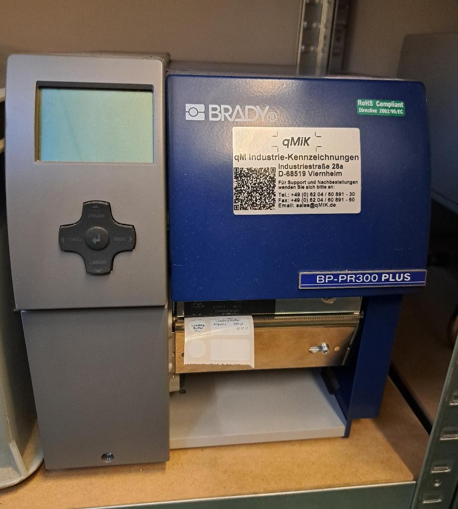 Brady BP-PR300 plus printer, Ophalen, Printer, Zo goed als nieuw, Brady