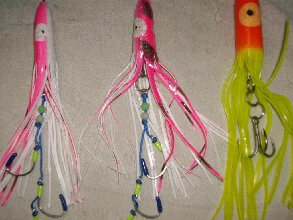 3D octopus kunstaas in 145 gram met assist 6/0 onderlijn, Ophalen of Verzenden, Nieuw, Dobber of Lood
